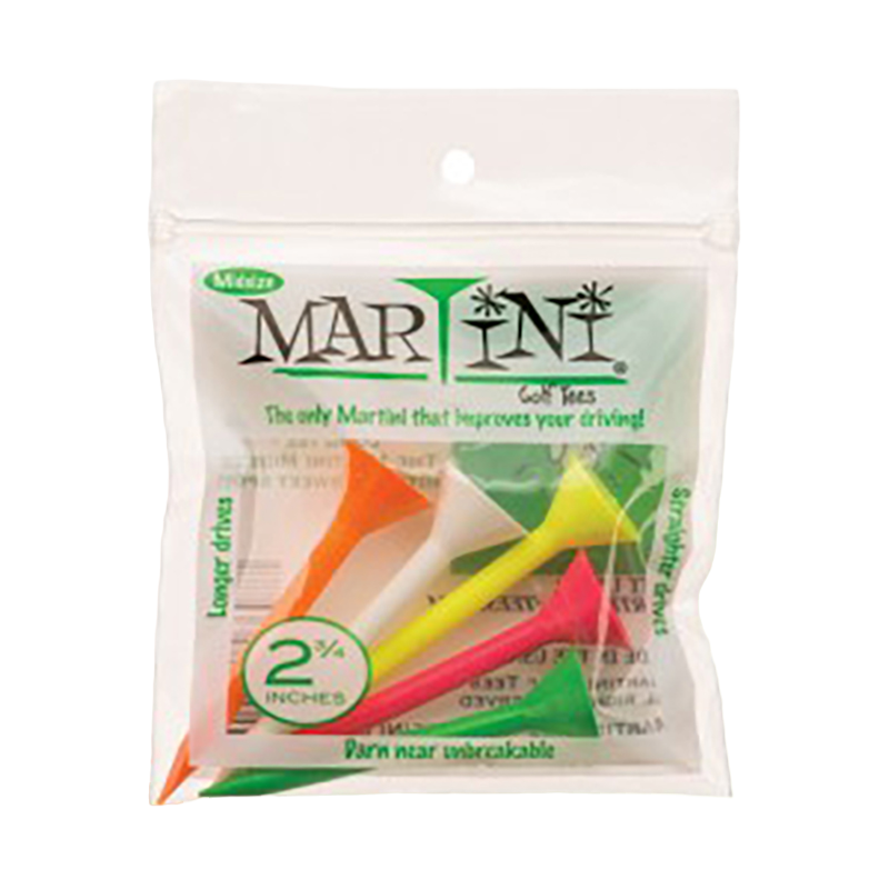 Martini 2-3/4" Tees 5-Pack