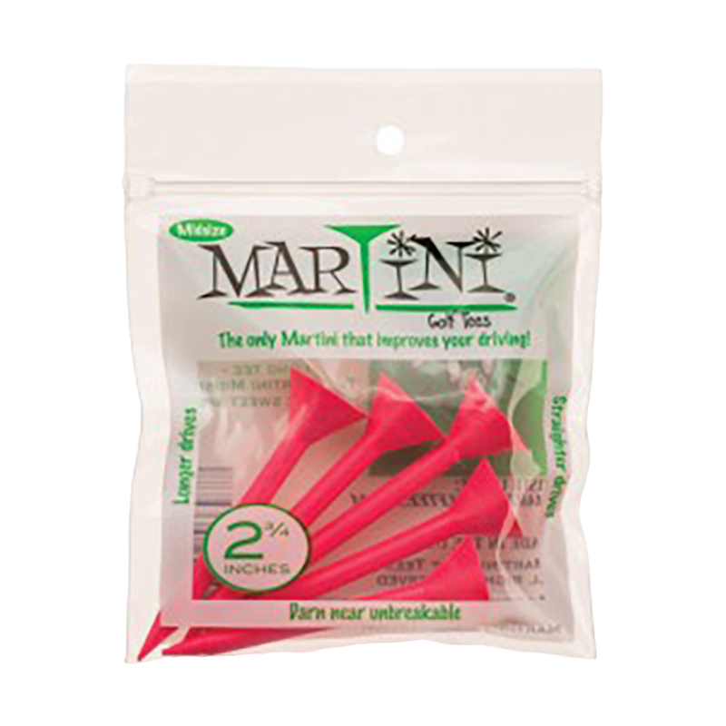 Martini 2-3/4" Tees 5-Pack