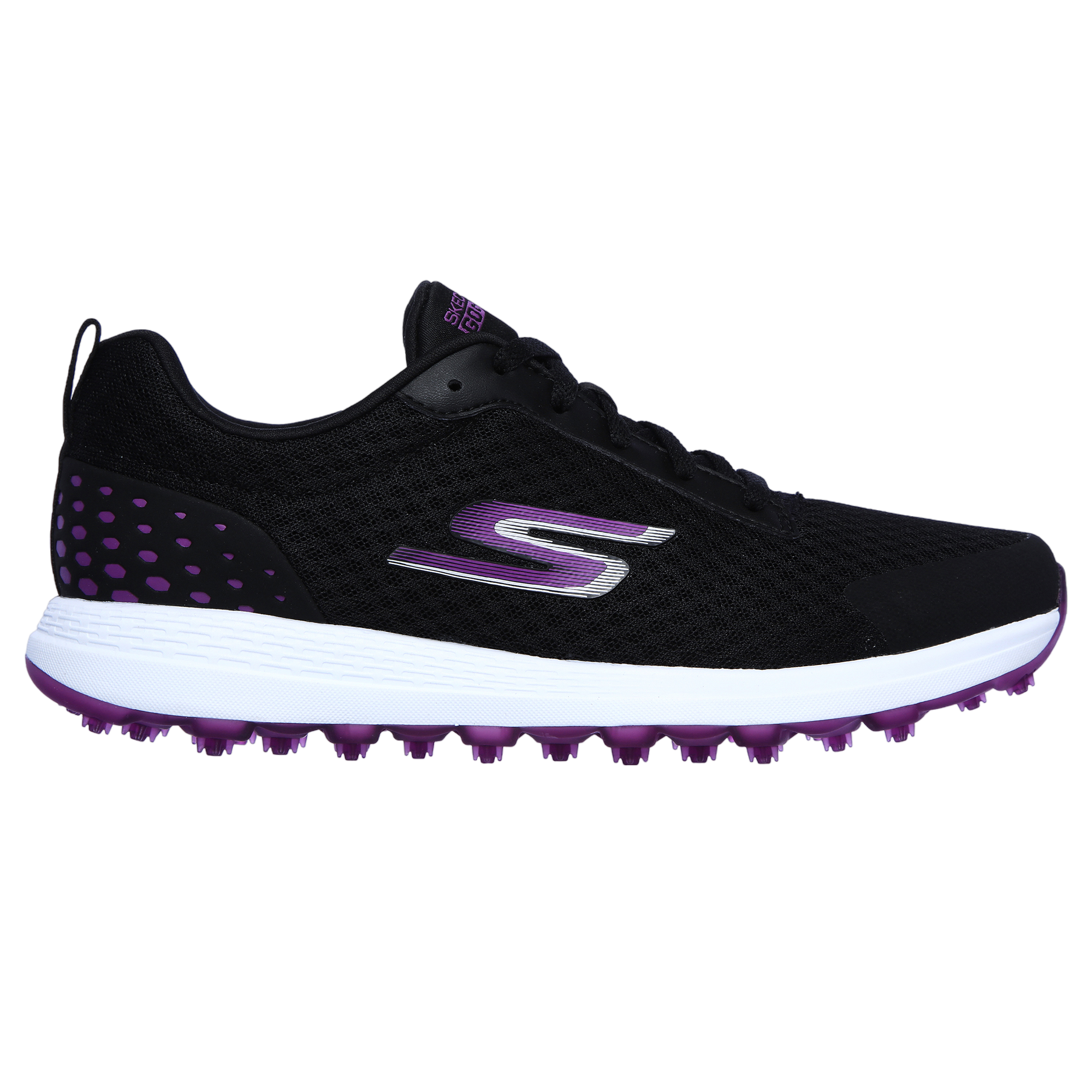 GO GOLF Max Fairway 2 Women's Golf Shoe - Black/Purple