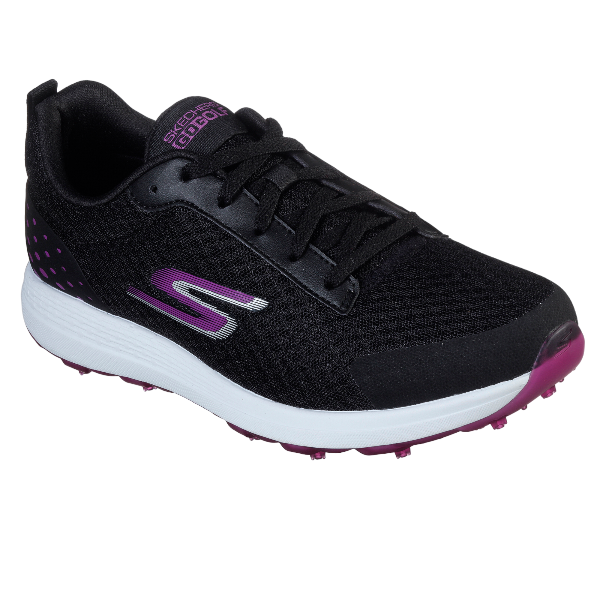 GO GOLF Max Fairway 2 Women's Golf Shoe - Black/Purple