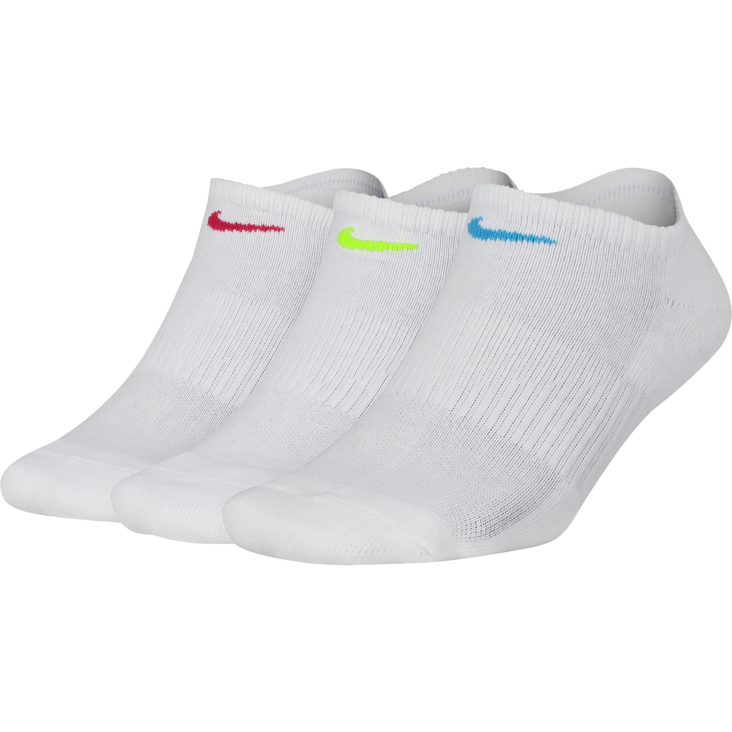W Everyday Cushioned No-Show Training Socks (3 Pair)