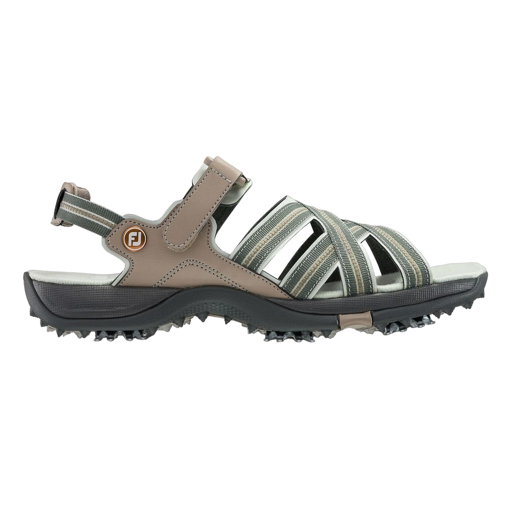 Women's Golf Sandal - Tan
