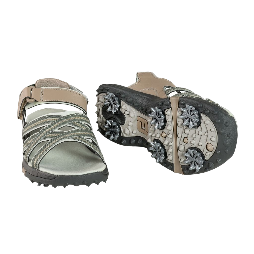 Women's Golf Sandal - Tan