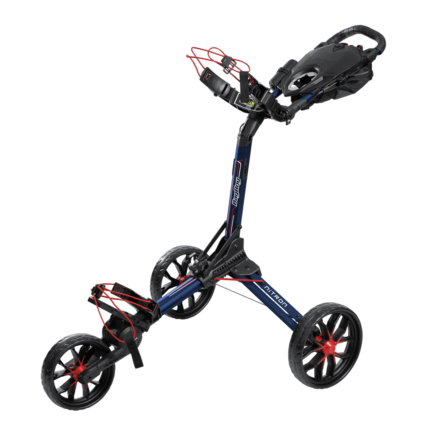 Nitron Auto-Open Push Cart