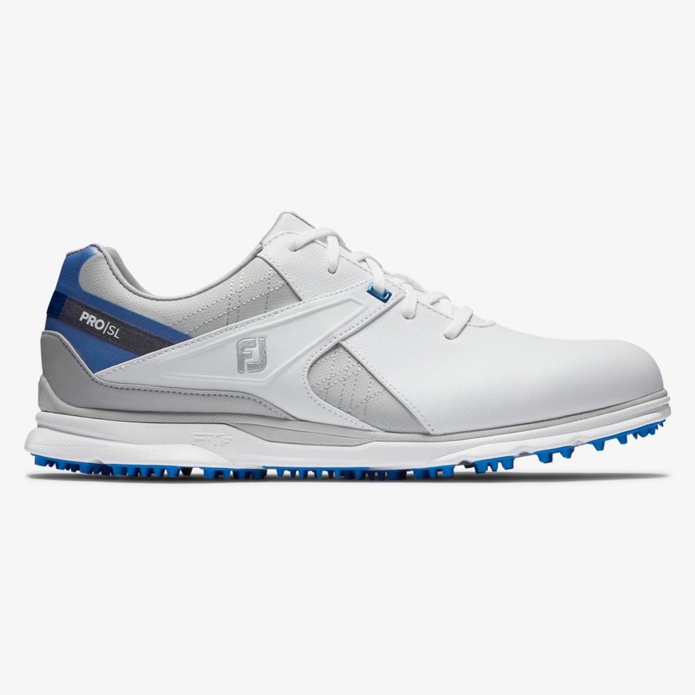 PRO|SL Men's Golf Shoe - White/Blue (Previous Season Style)
