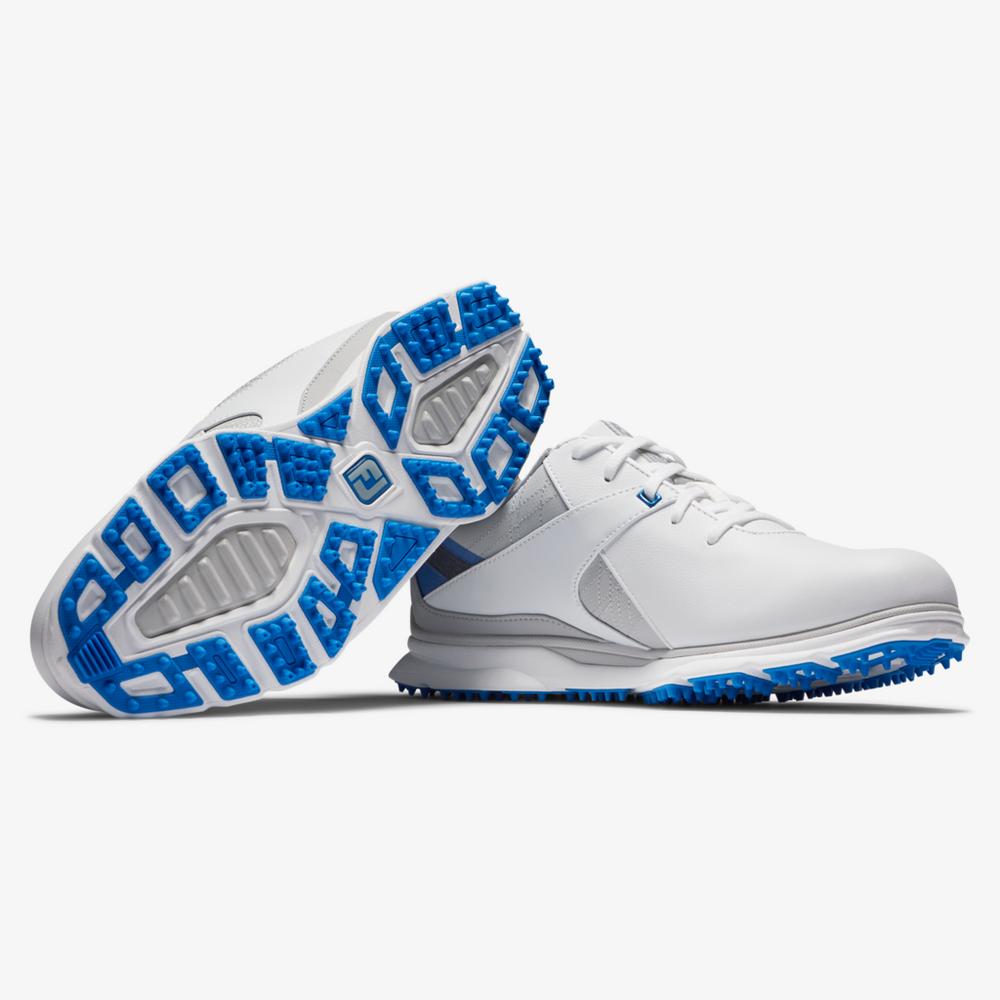 PRO|SL Men's Golf Shoe - White/Blue (Previous Season Style)