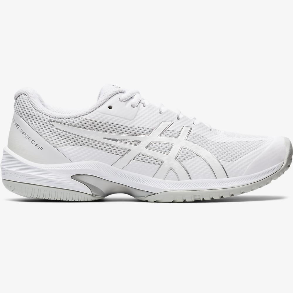COURT SPEED FF Women's Tennis Shoes - White/Silver