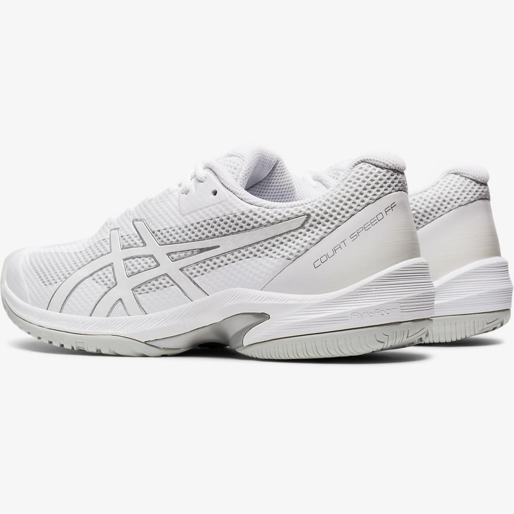 COURT SPEED FF Women's Tennis Shoes - White/Silver
