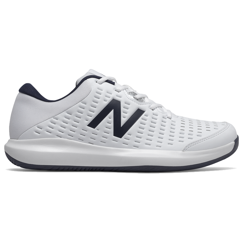 Men's 696V4 Tennis Shoe - White/Navy