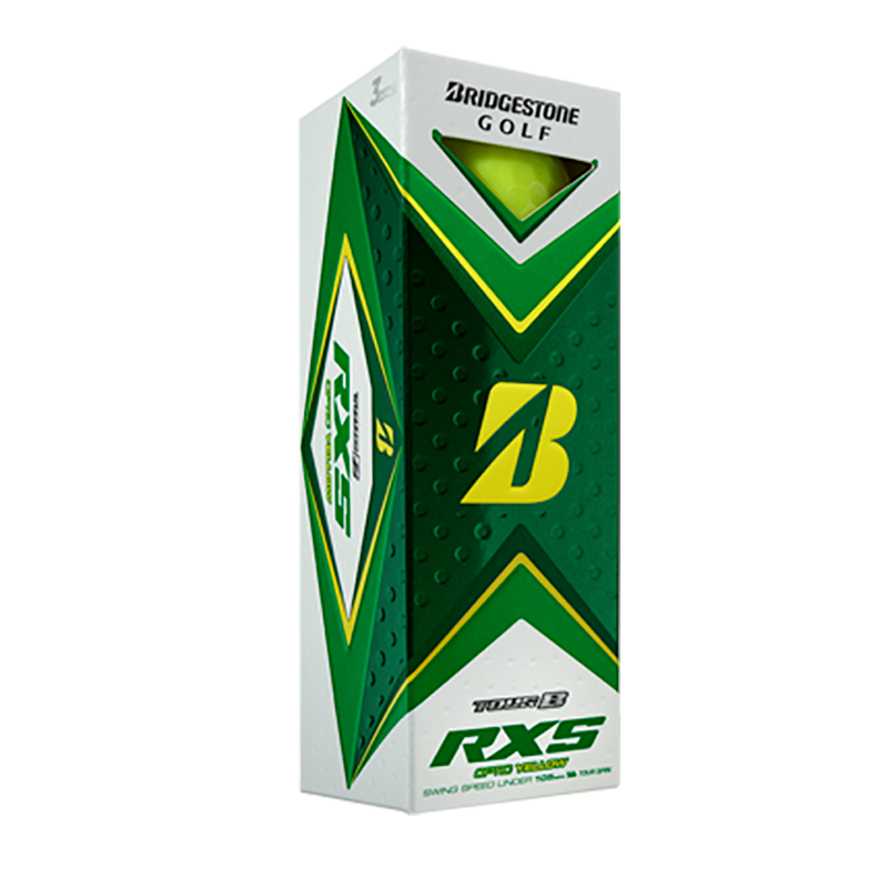 TOUR B RXS Yellow Golf Balls