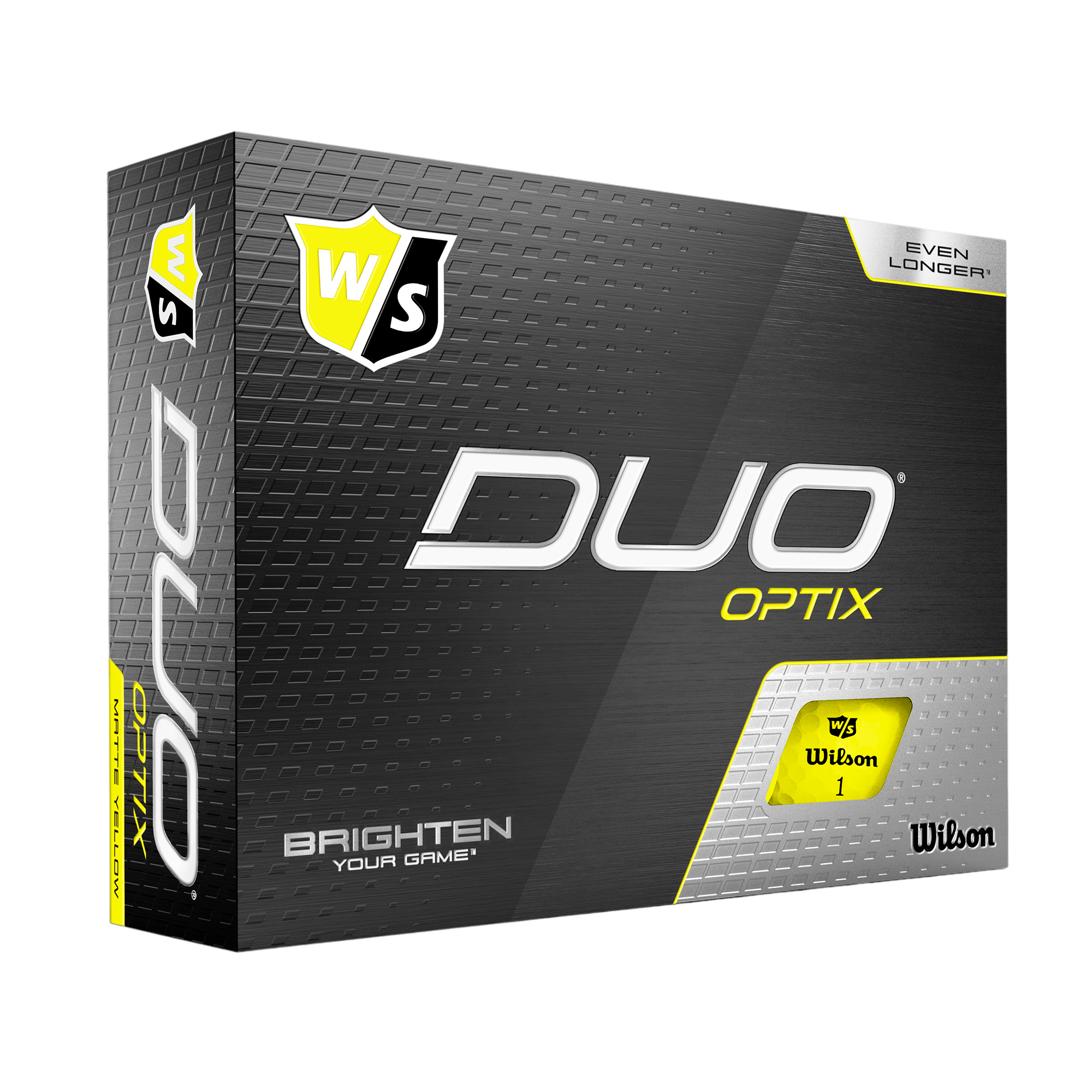 DUO Optix Yellow Golf Balls