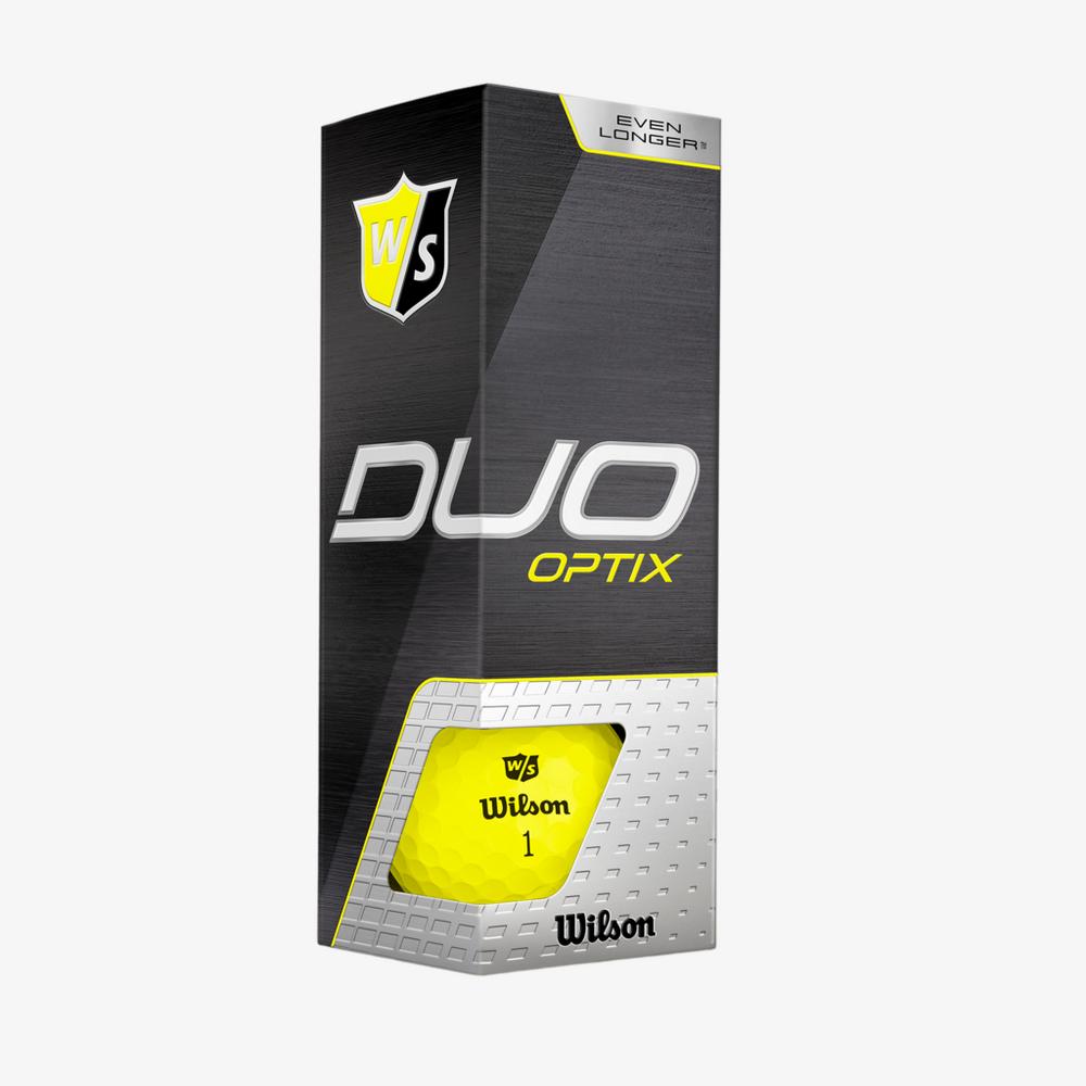 DUO Optix Yellow Golf Balls