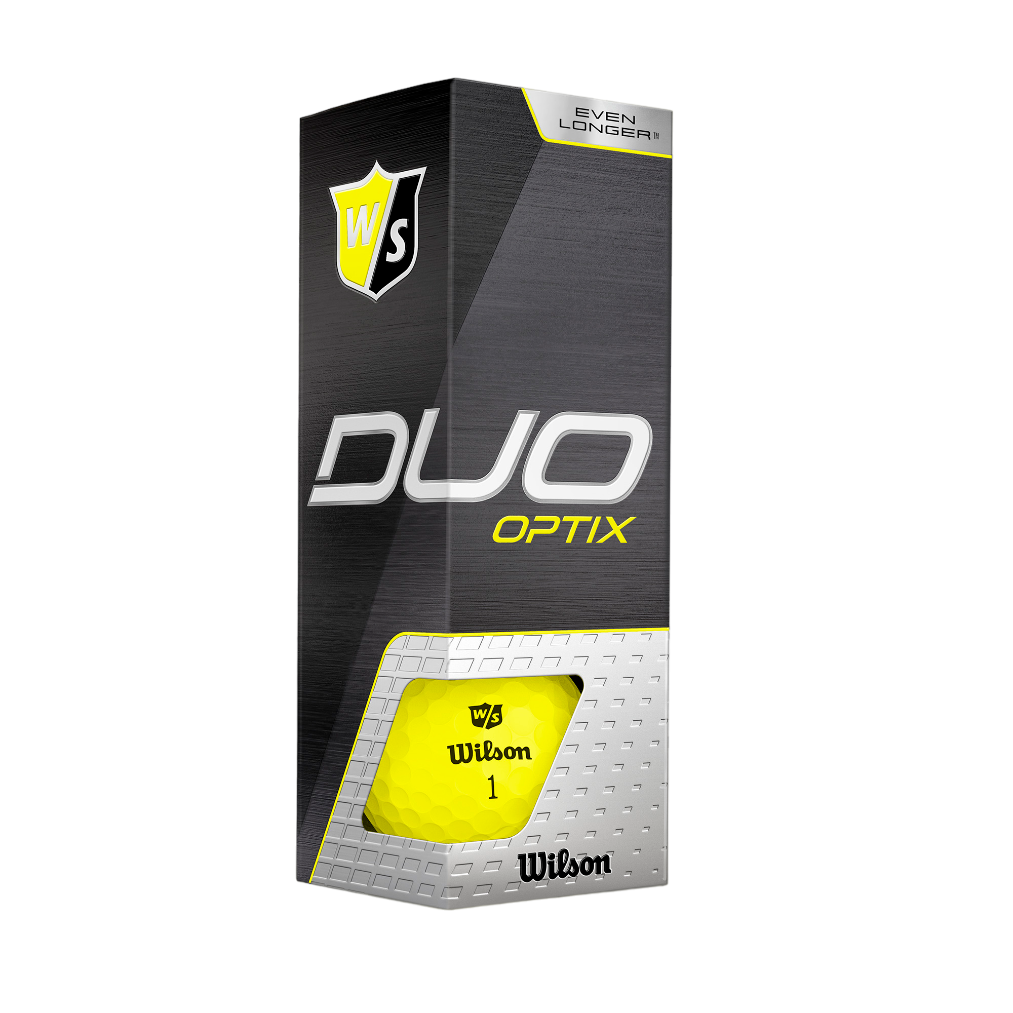 DUO Optix Yellow Golf Balls