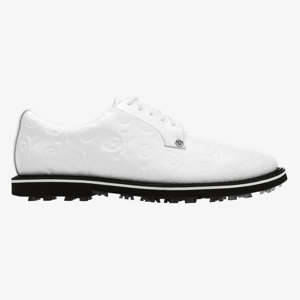 G/FORE Skull Embossed Gallivanter Men's Golf Shoe - White/Black