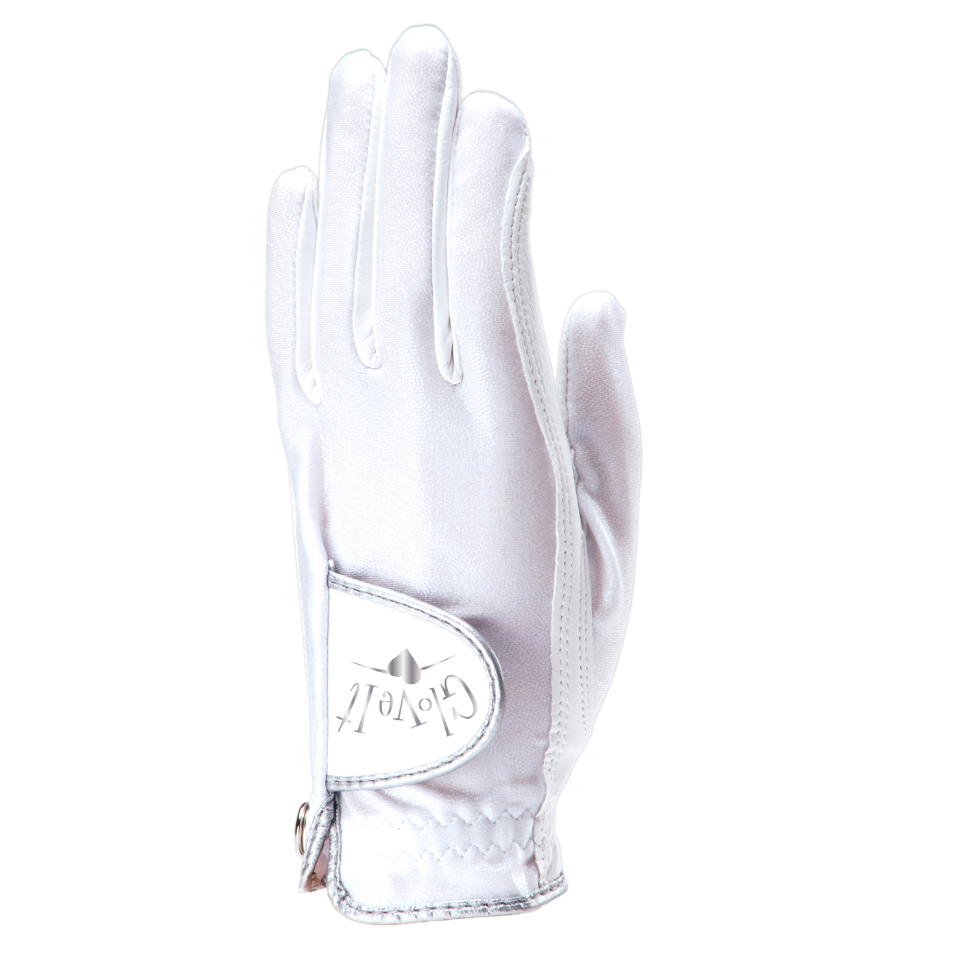 White Clear Dot Glove