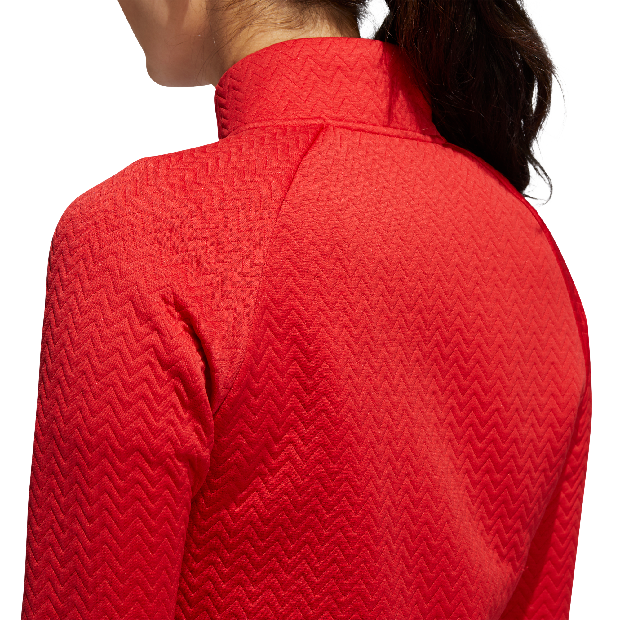 Full Zip Textured Layer Jacket