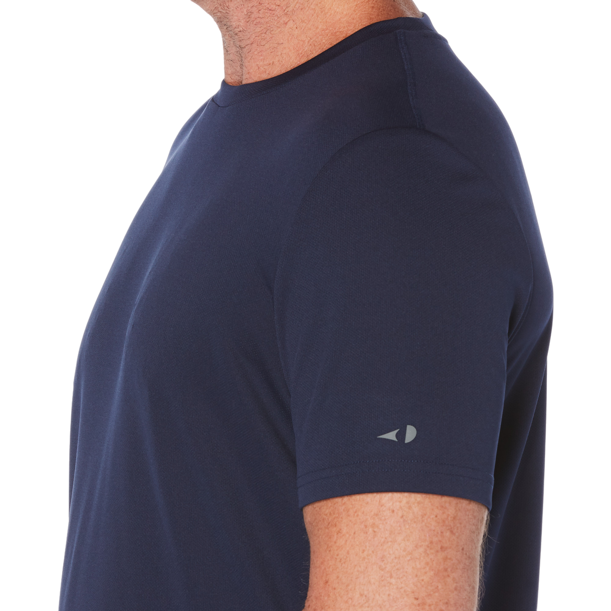Men's Solid Crew Neck Tee Shirt