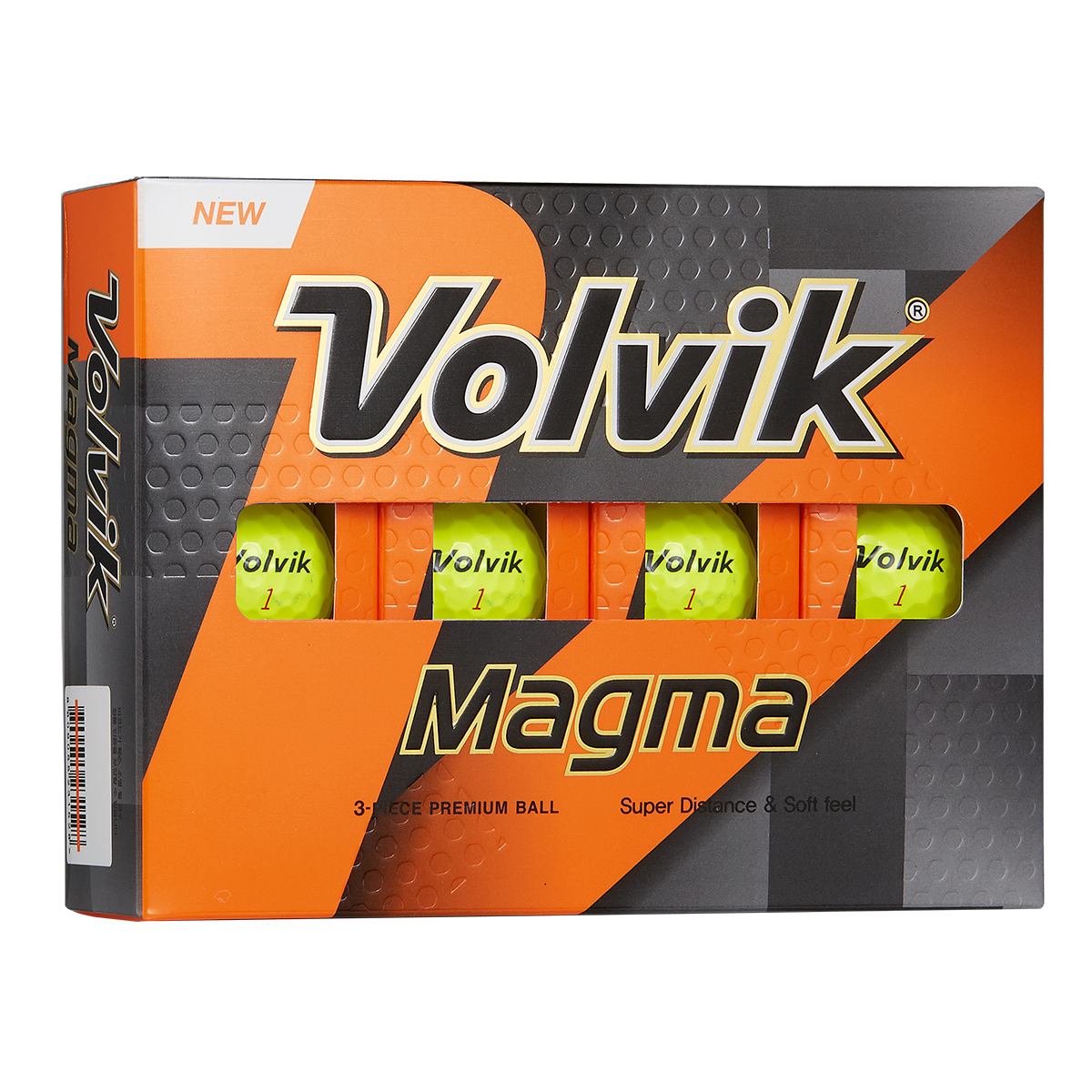 Magma Yellow Golf Balls
