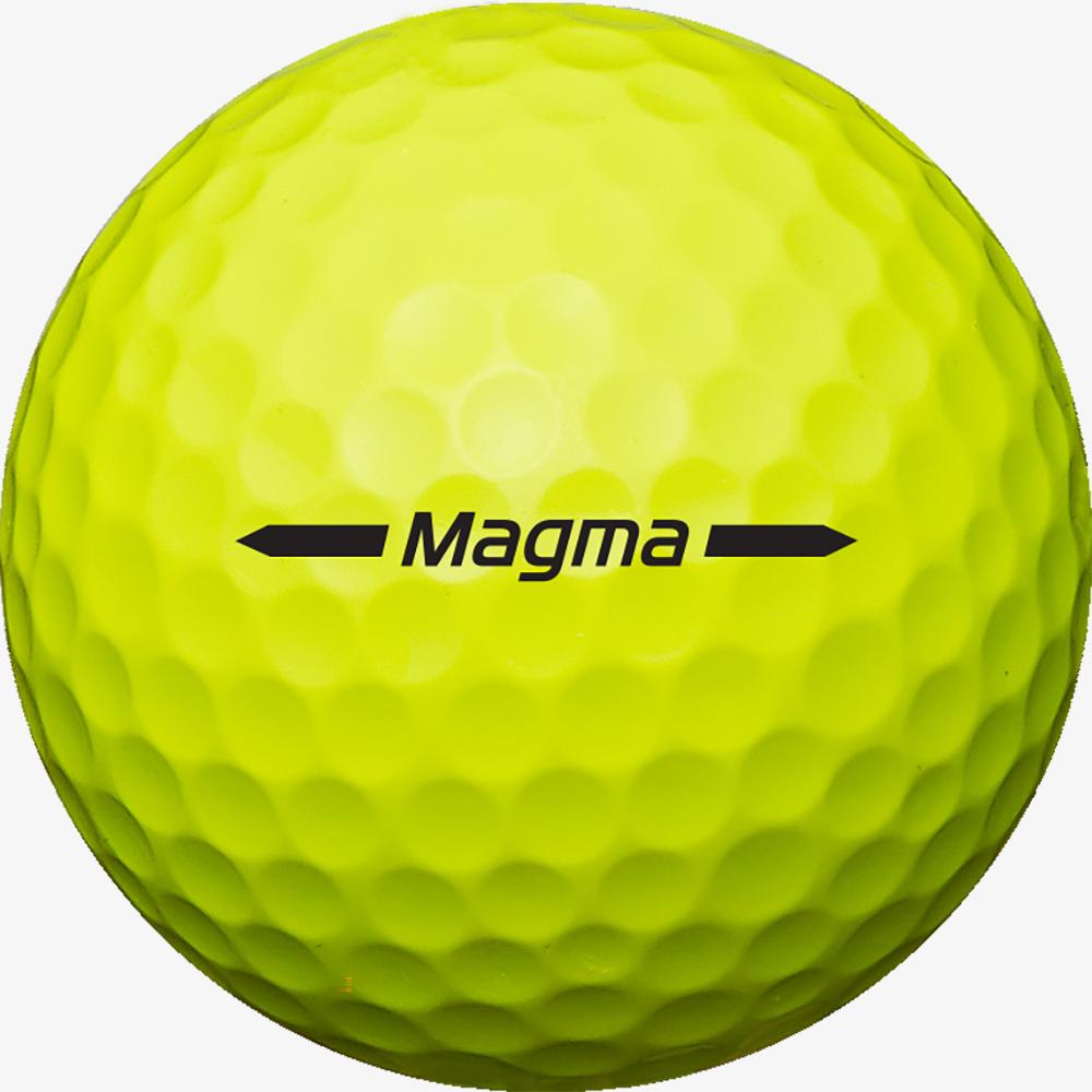 Magma Yellow Golf Balls