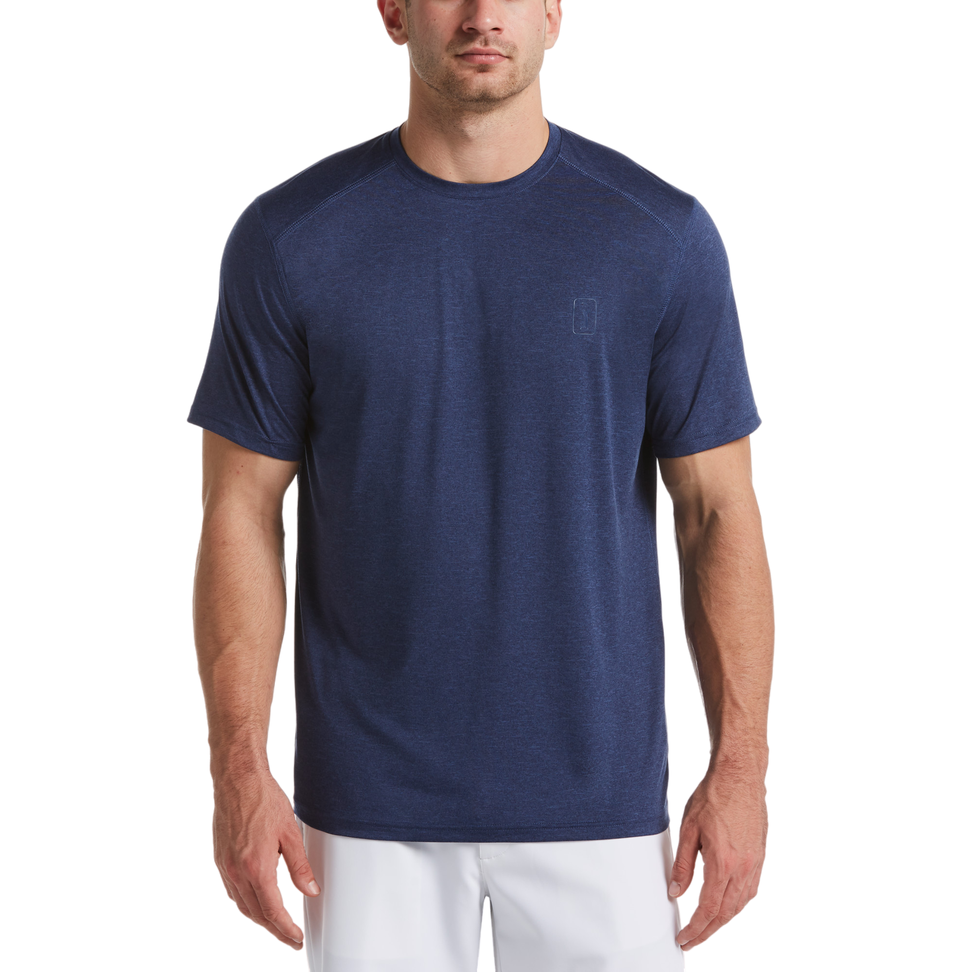 Live Under Par Solid Crew Neck Shirt
