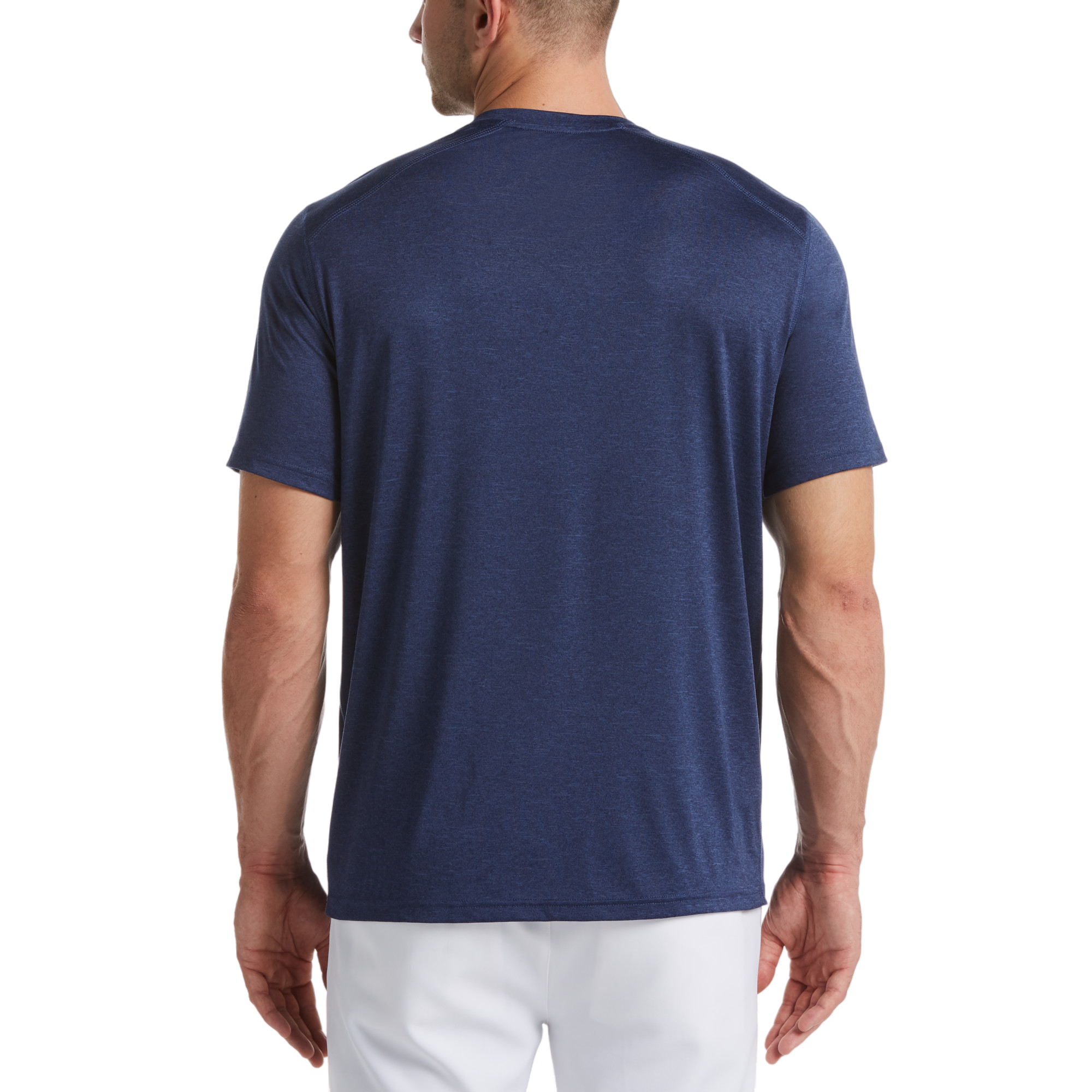 Live Under Par Solid Crew Neck Shirt