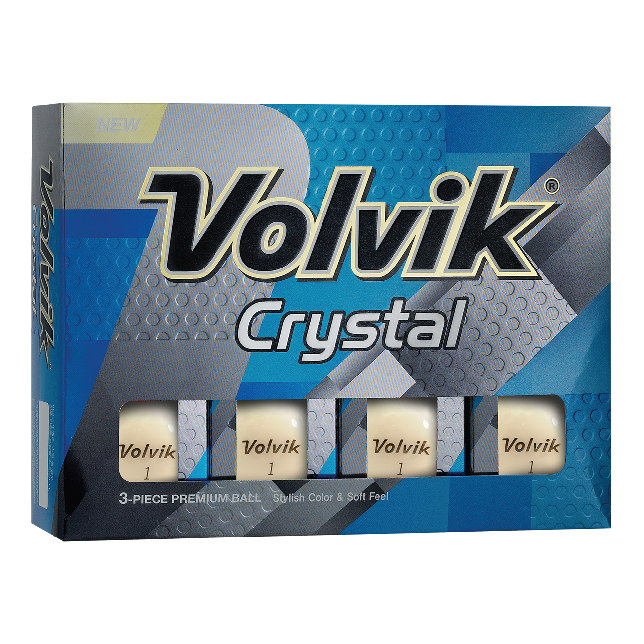 Crystal White Golf Balls