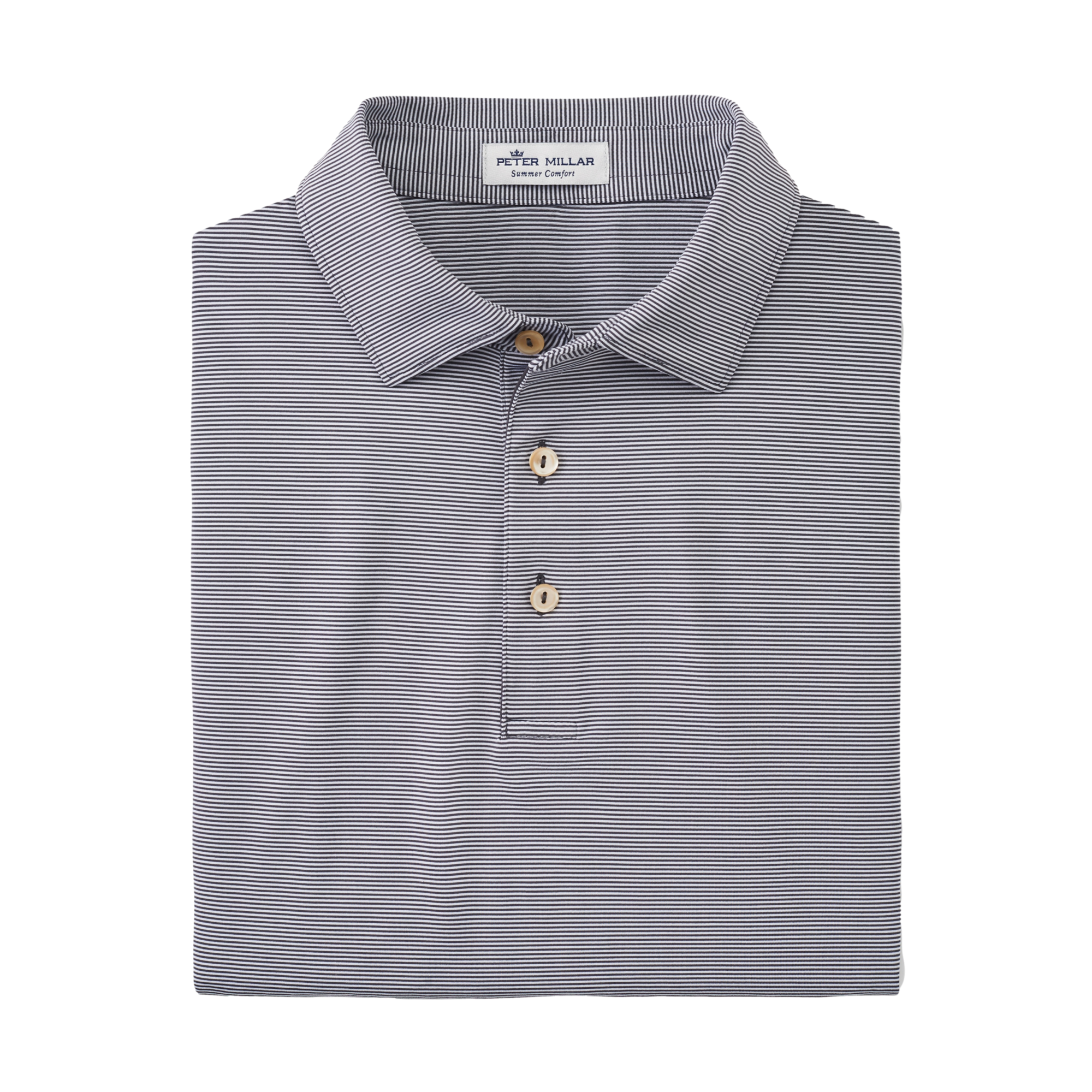 Jubilee Stripe Performance Men's Short Sleeve Golf Polo Shirt
