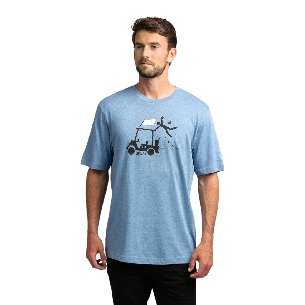 44 Represent Golf Cart Men's Golf T-Shirt