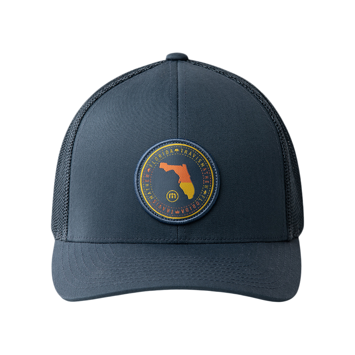 TRAVIS MATHEW Hat LATER GATOR FLORIDA Golf Cap Snap Back Blue Orange ROWDY REPTILE FLORIDA GATOR TRUCKER – JHackInc main image 4