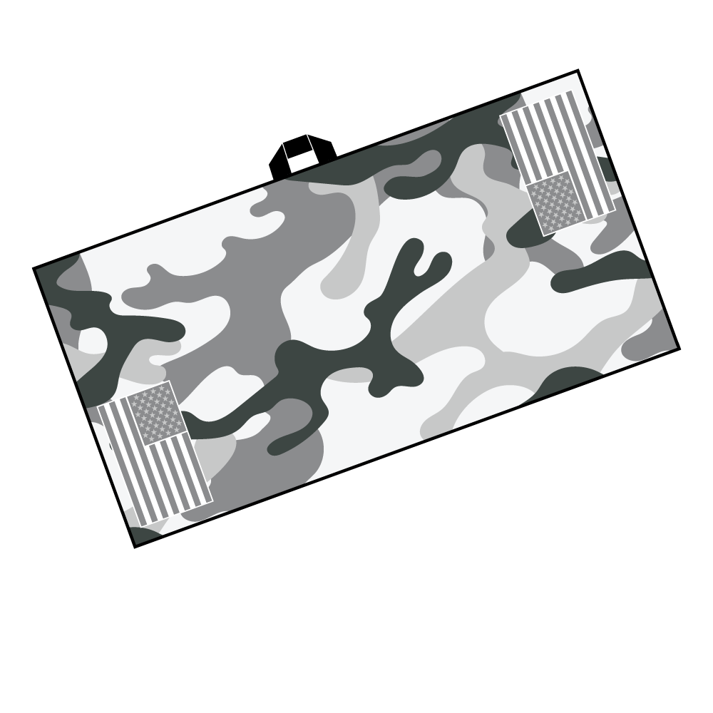 Snow Camo Microfiber Player's Towel