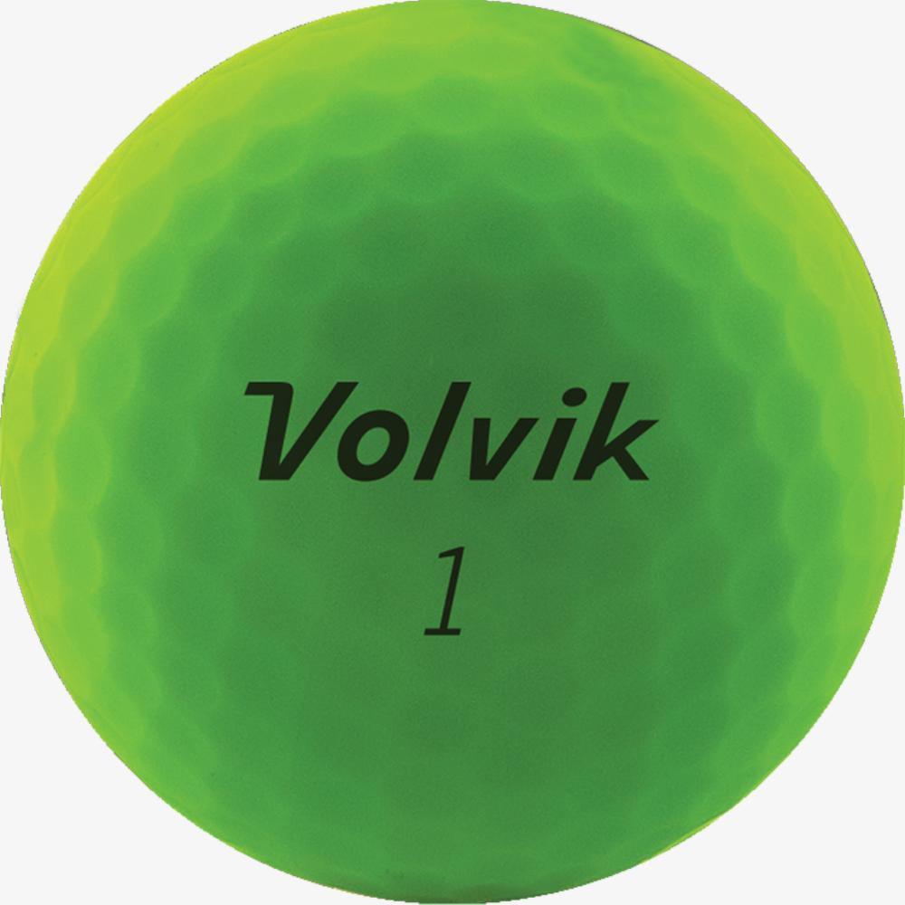 Vivid Green Golf Balls