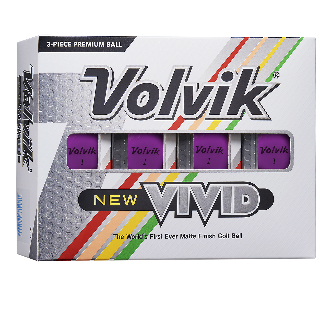 Vivid Purple Golf Balls