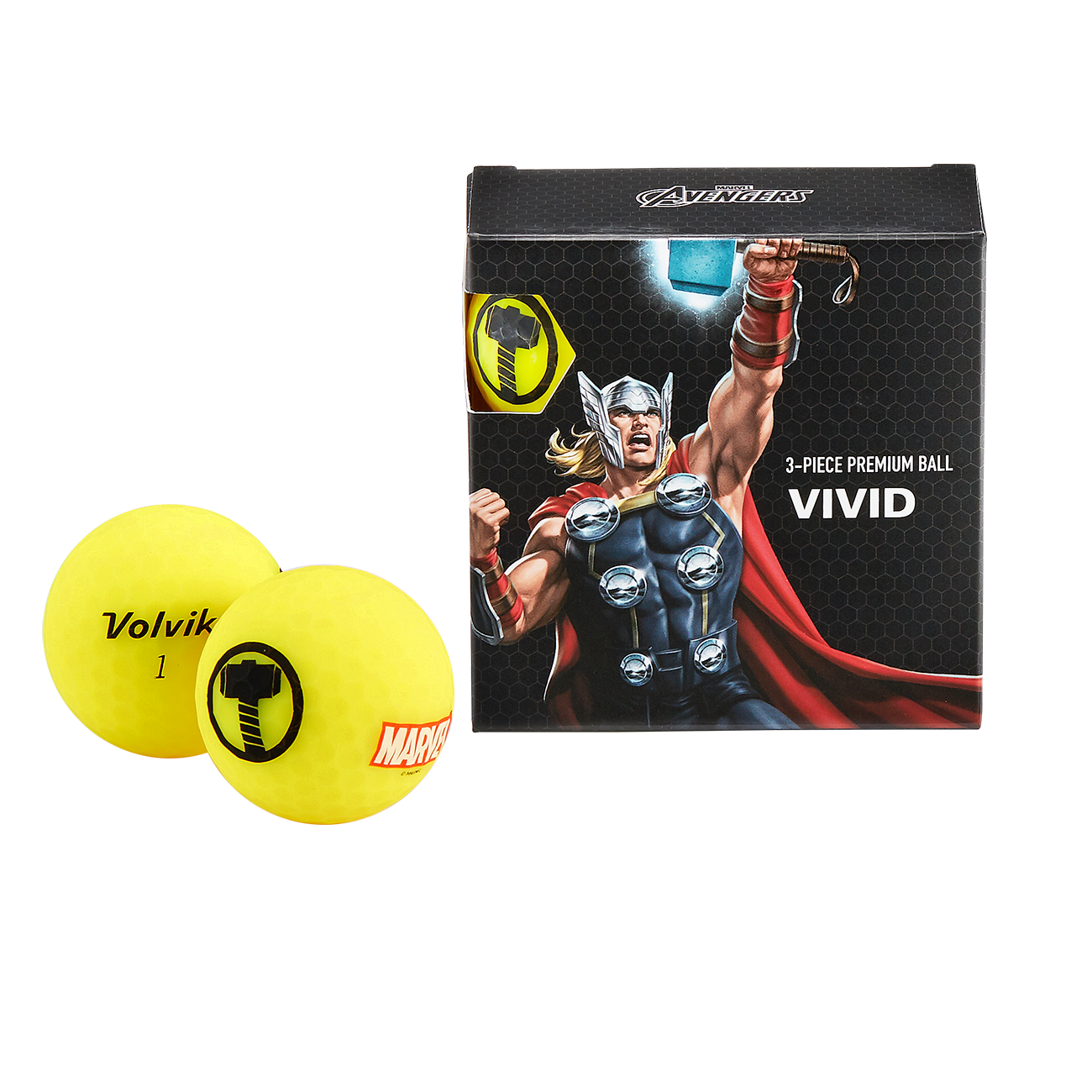 Marvel Thor 4 Ball Pack