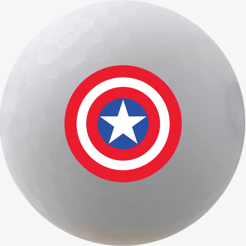 Marvel Captain America 4 Ball Pack