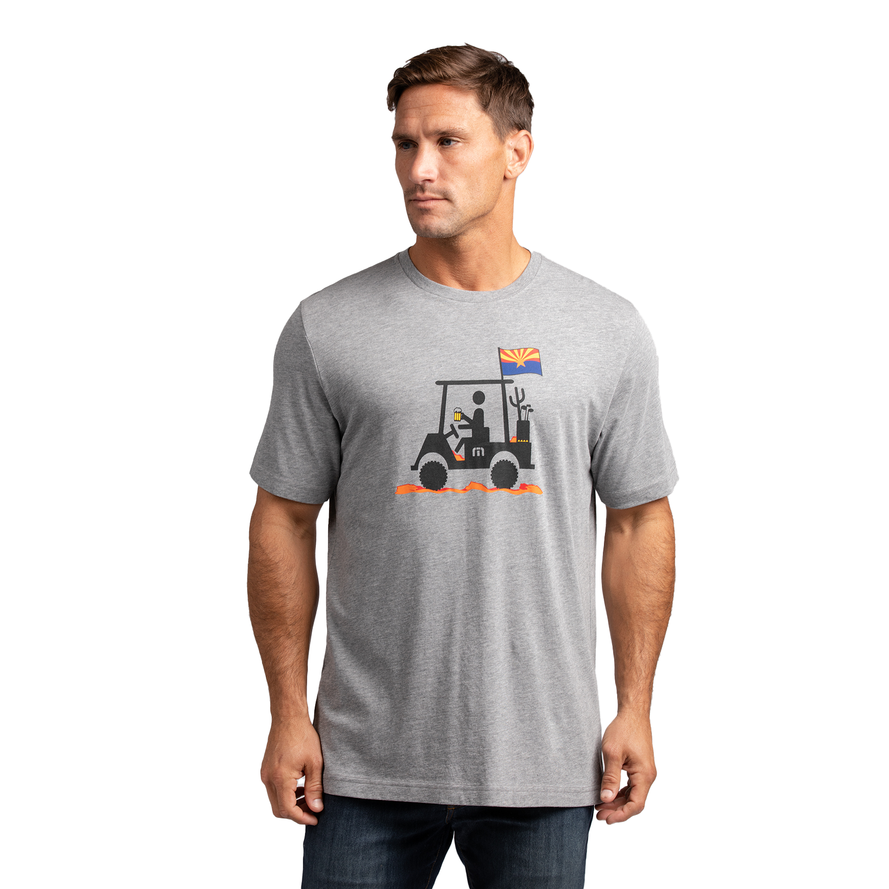 Man Of The Desert Men's Golf T-Shirt