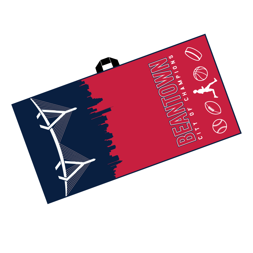 Beantown Microfiber Player's Towel 19"x37"