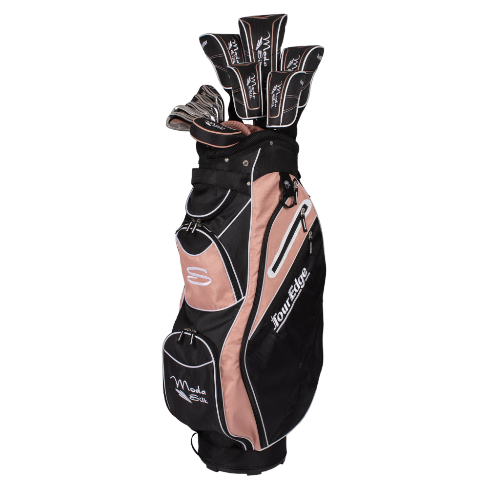 Moda Silk Women's Complete Set - Black/Rose Gold