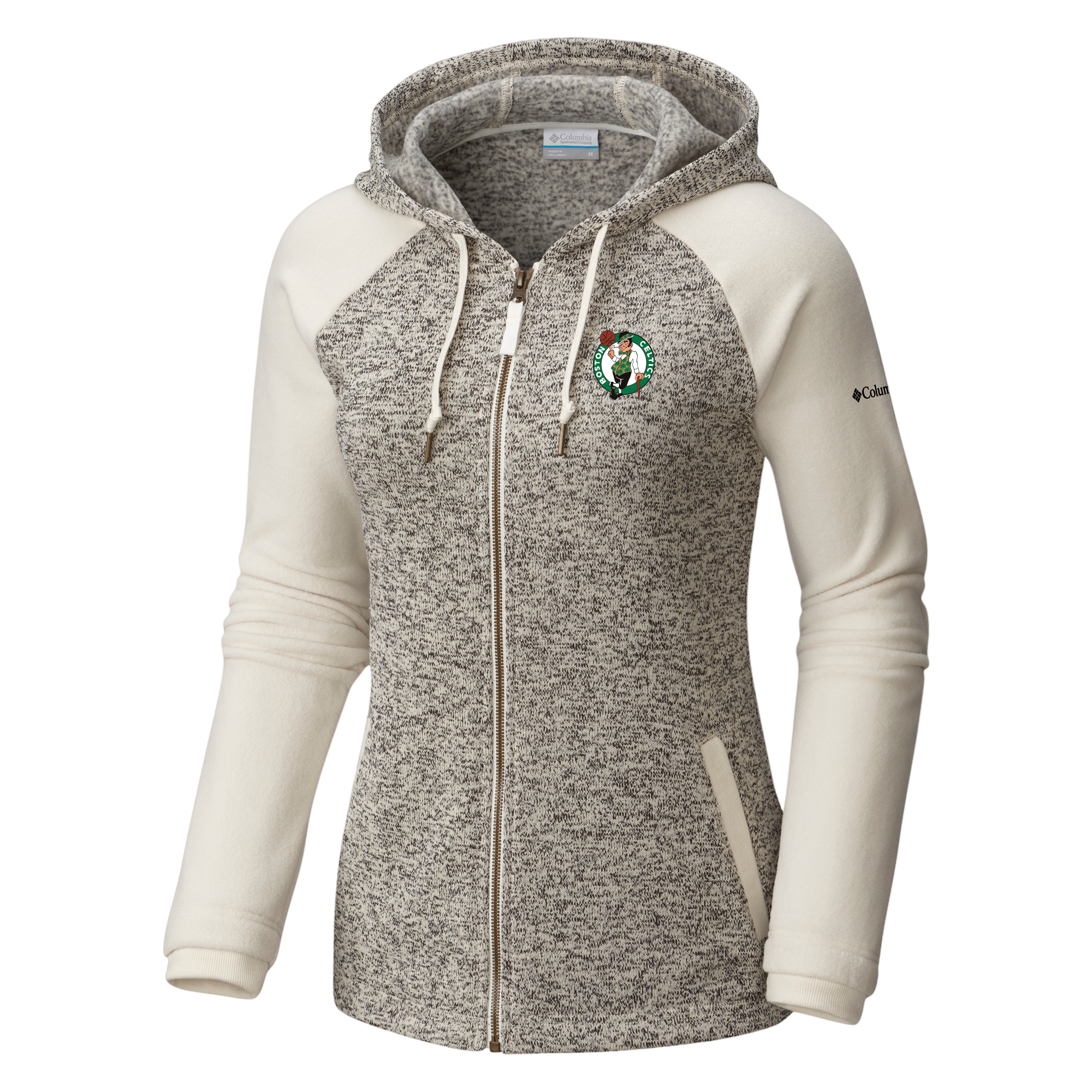 Boston Celtics Women's Full Zip Hoodie