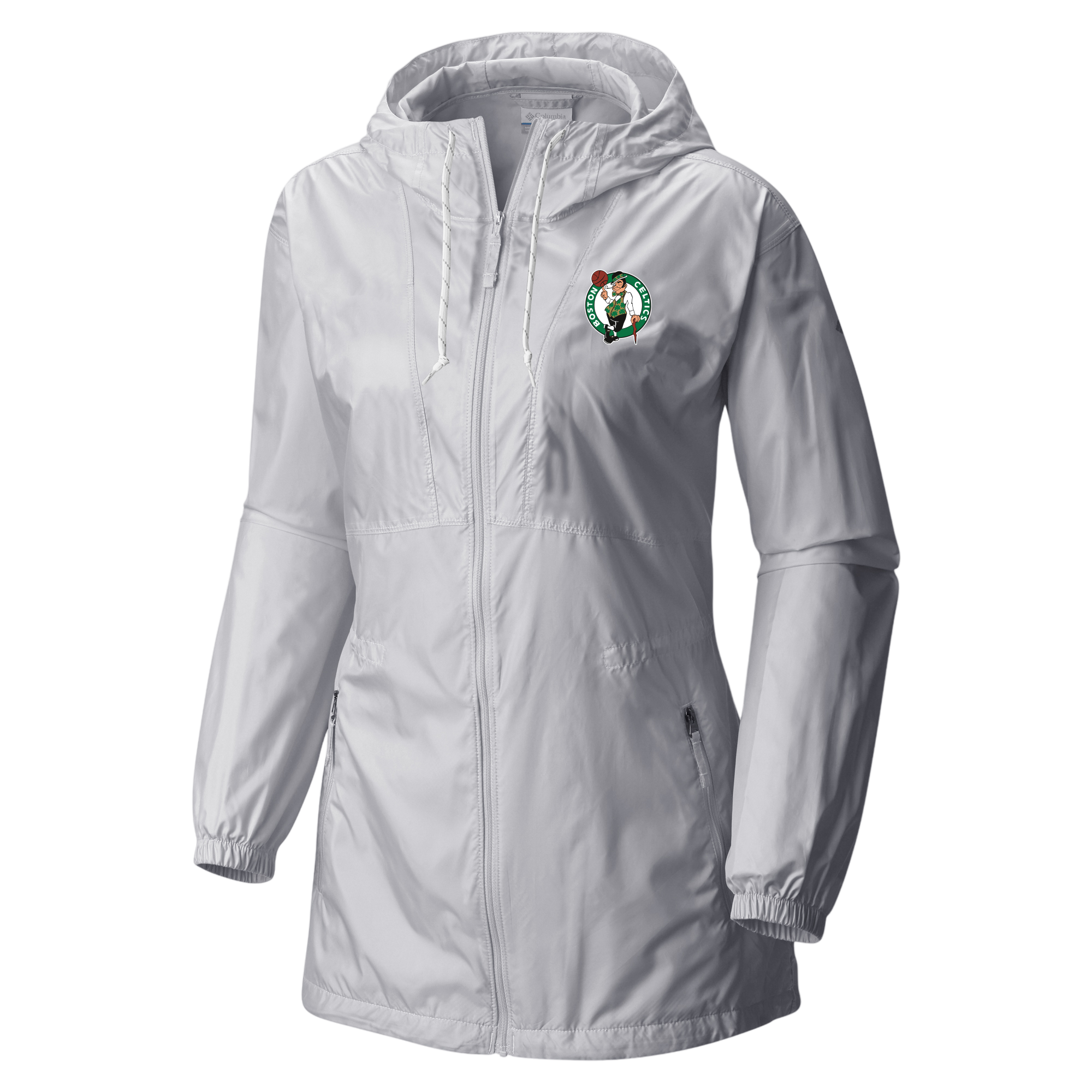 Boston Celtics Women's Long Windbreaker