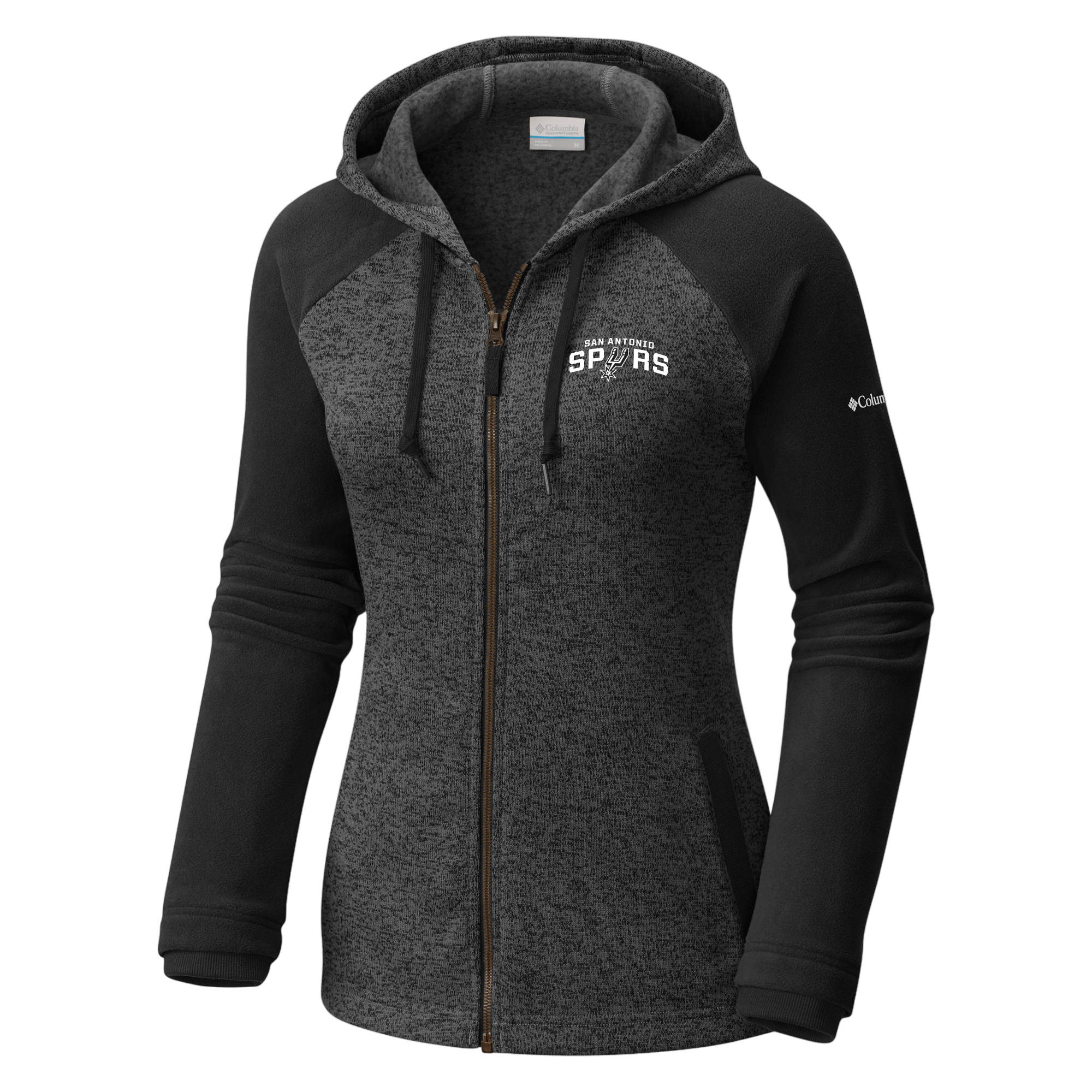 San Antonio Spurs Women's Full Zip Hoodie