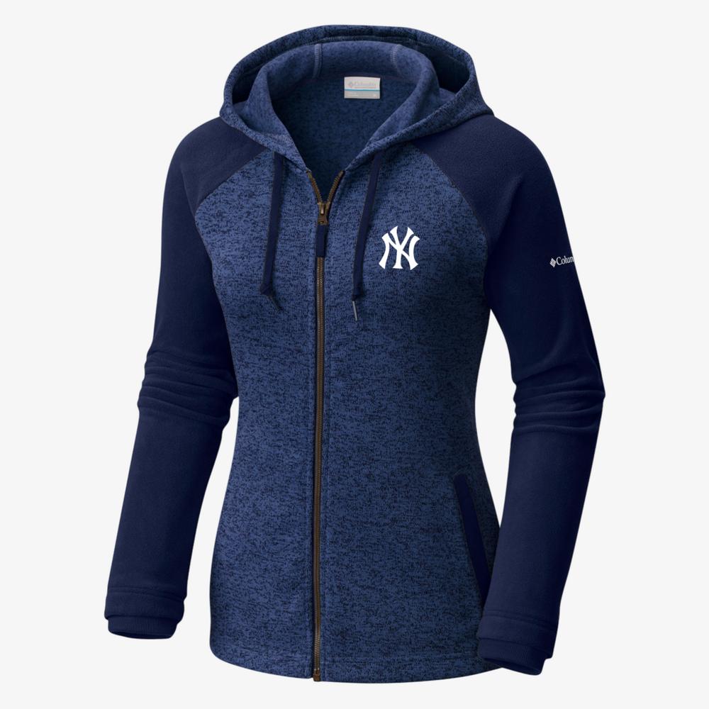 NY Yankees Women's Full Zip Hoodie