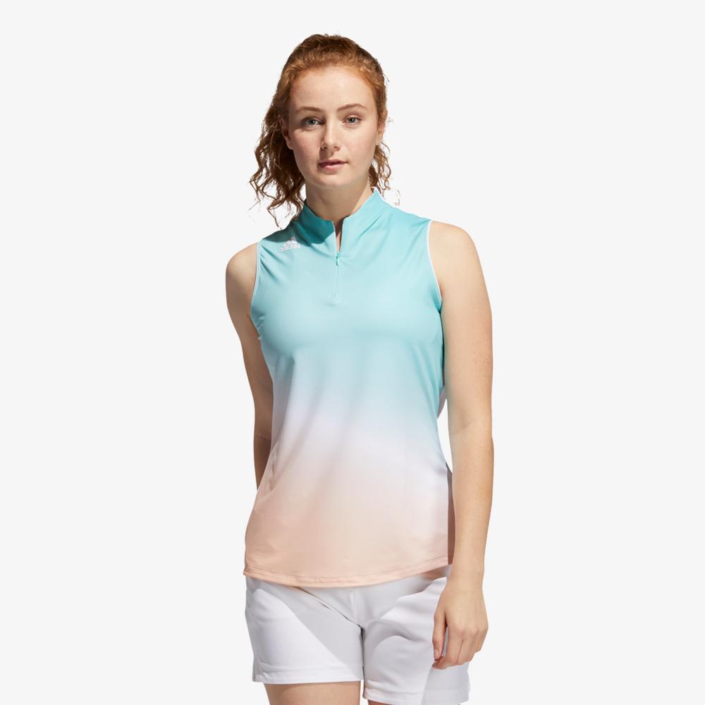 Primegreen Gradient Sleeveless Polo Shirt