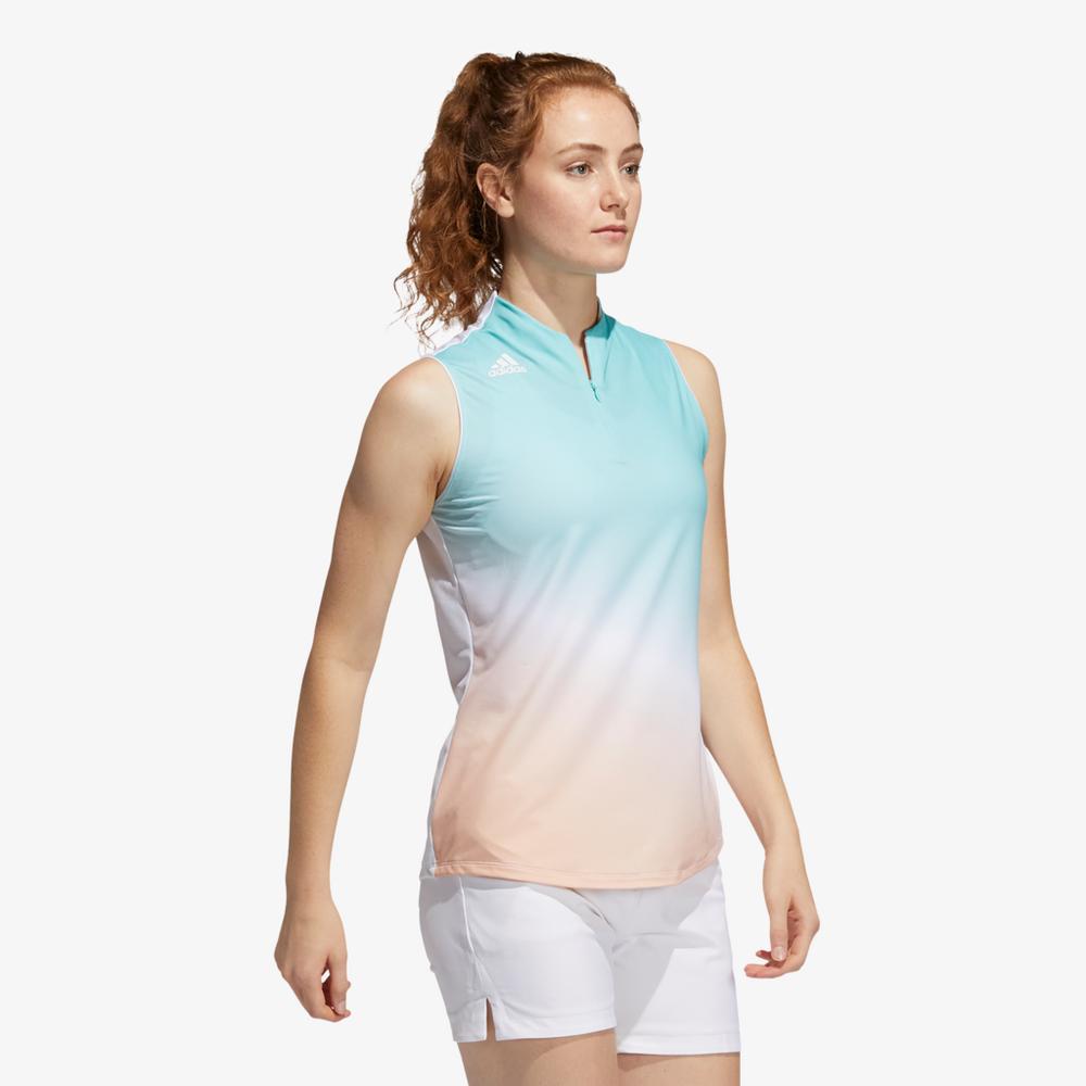 Primegreen Gradient Sleeveless Polo Shirt