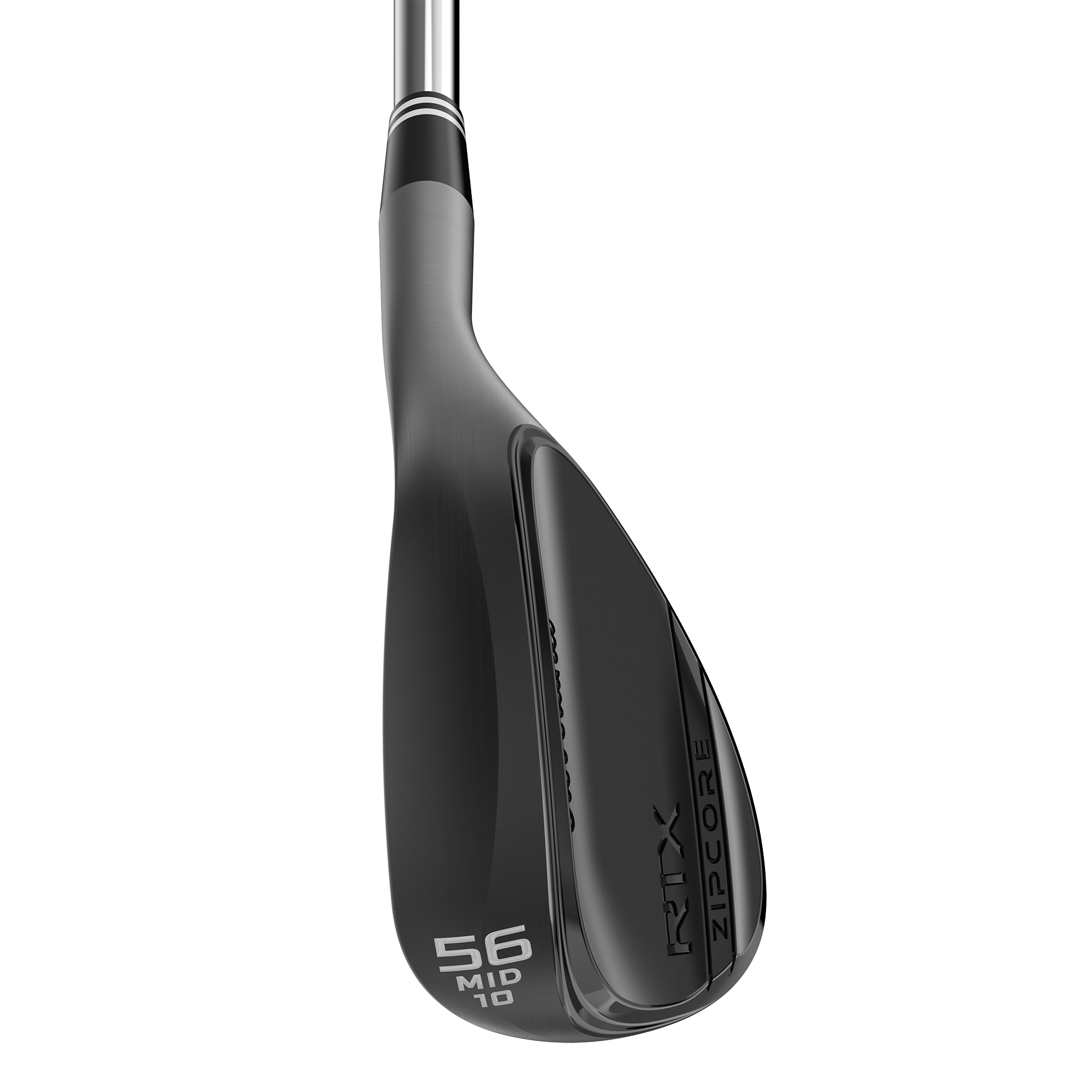 RTX Zipcore Black Satin Wedge