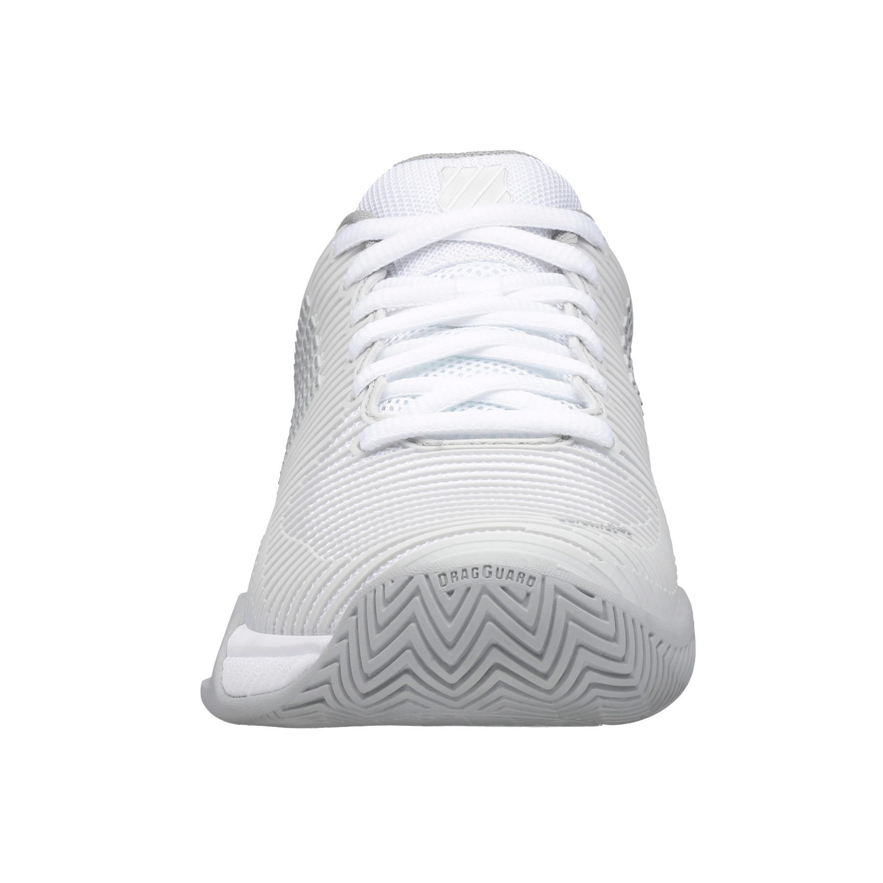 Hypercourt Express 2 Women's Tennis Shoe - White/Grey