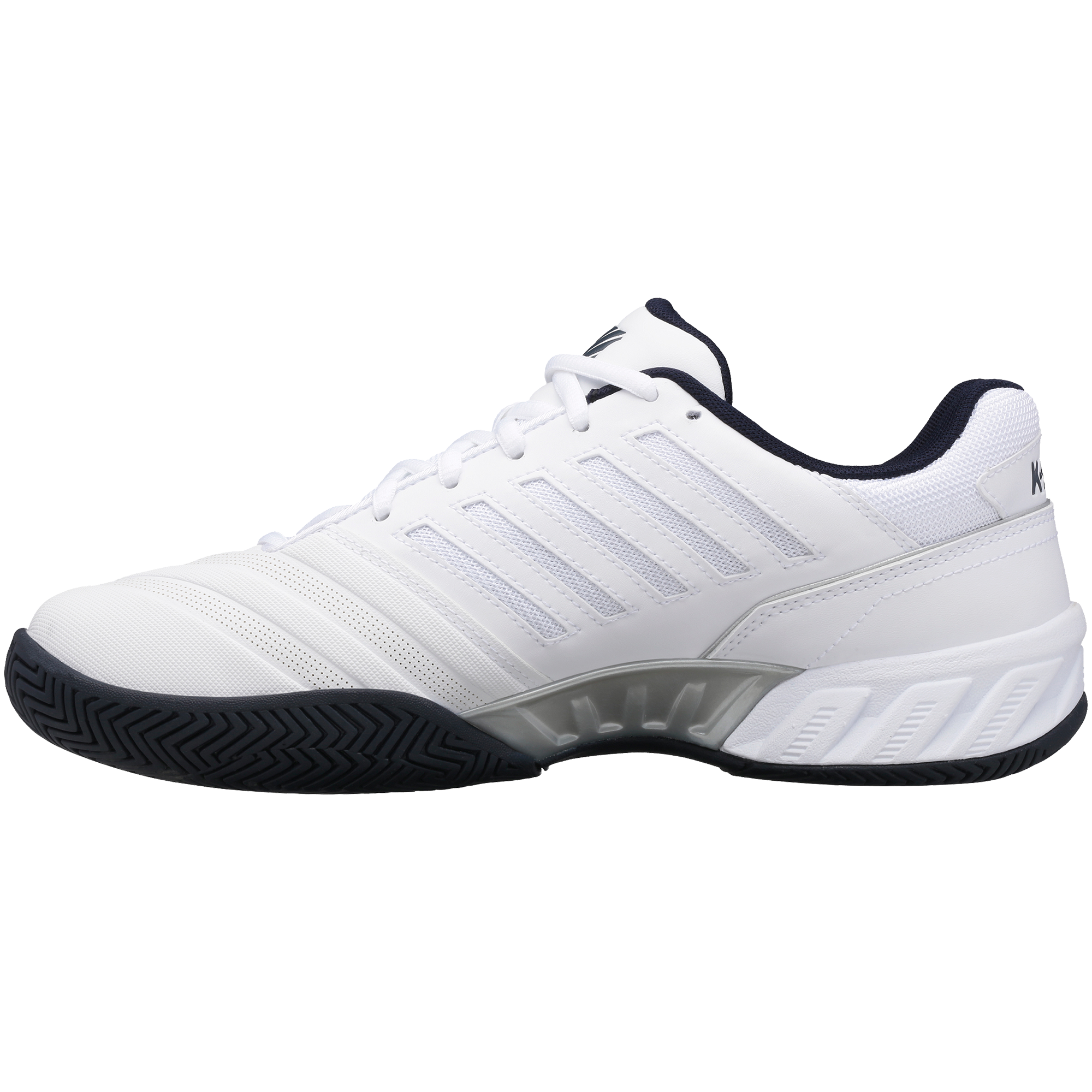 Bigshot Light 4 Men's Tennis Shoe - White/Navy