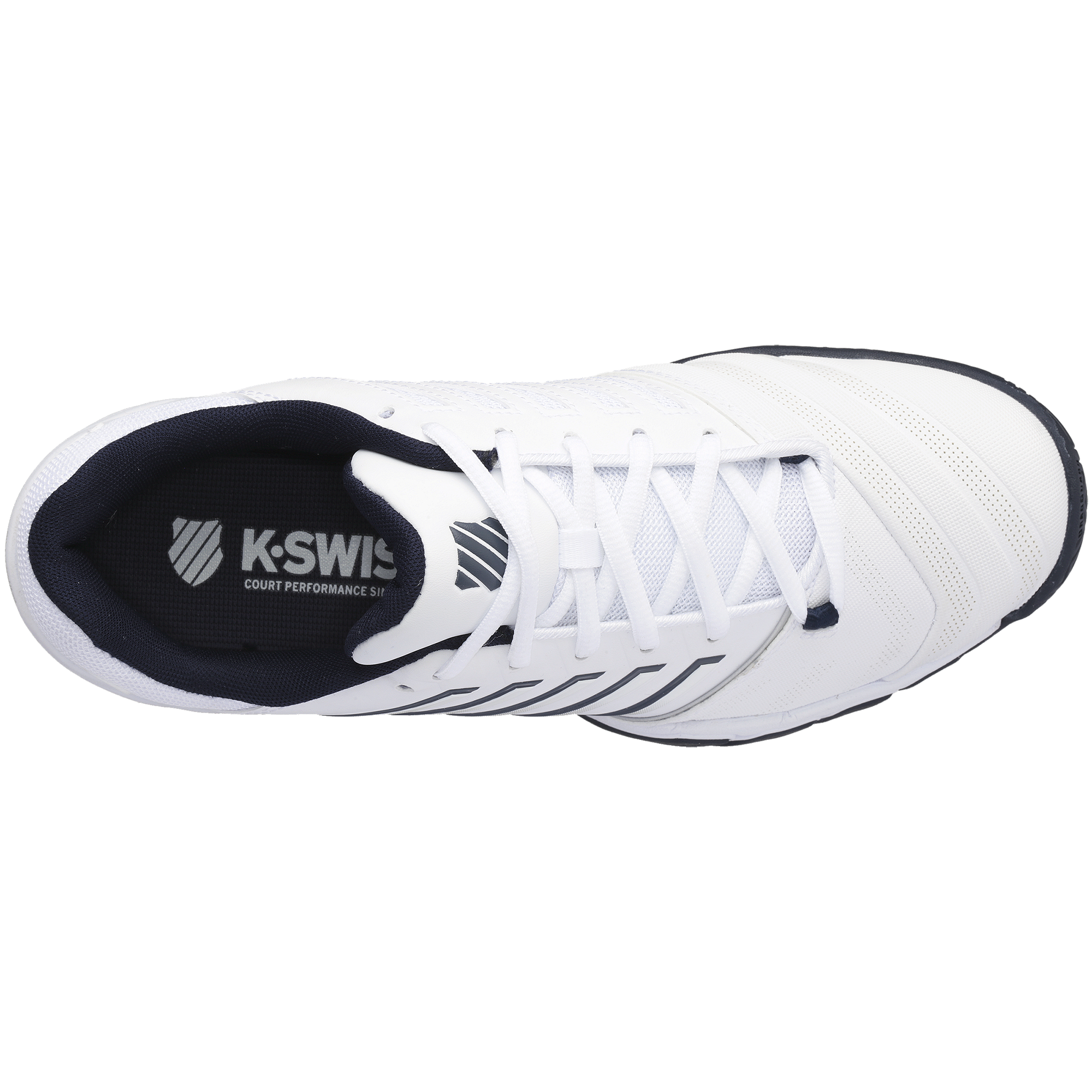 Bigshot Light 4 Men's Tennis Shoe - White/Navy