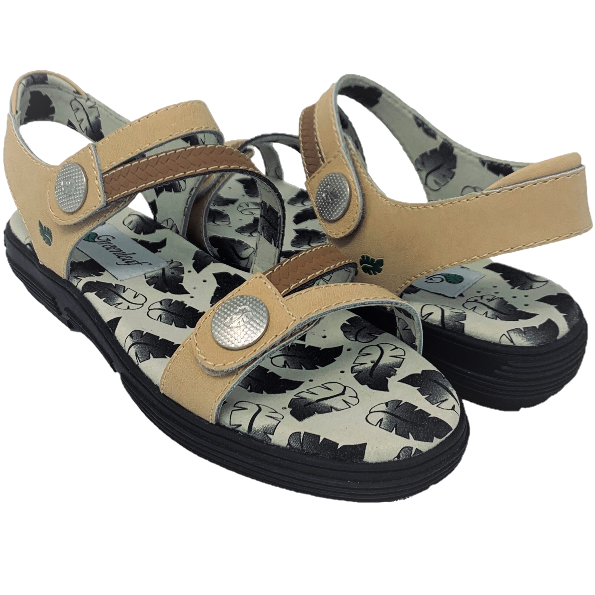 Unity Women's Spikeless Golf Sandal - Beige