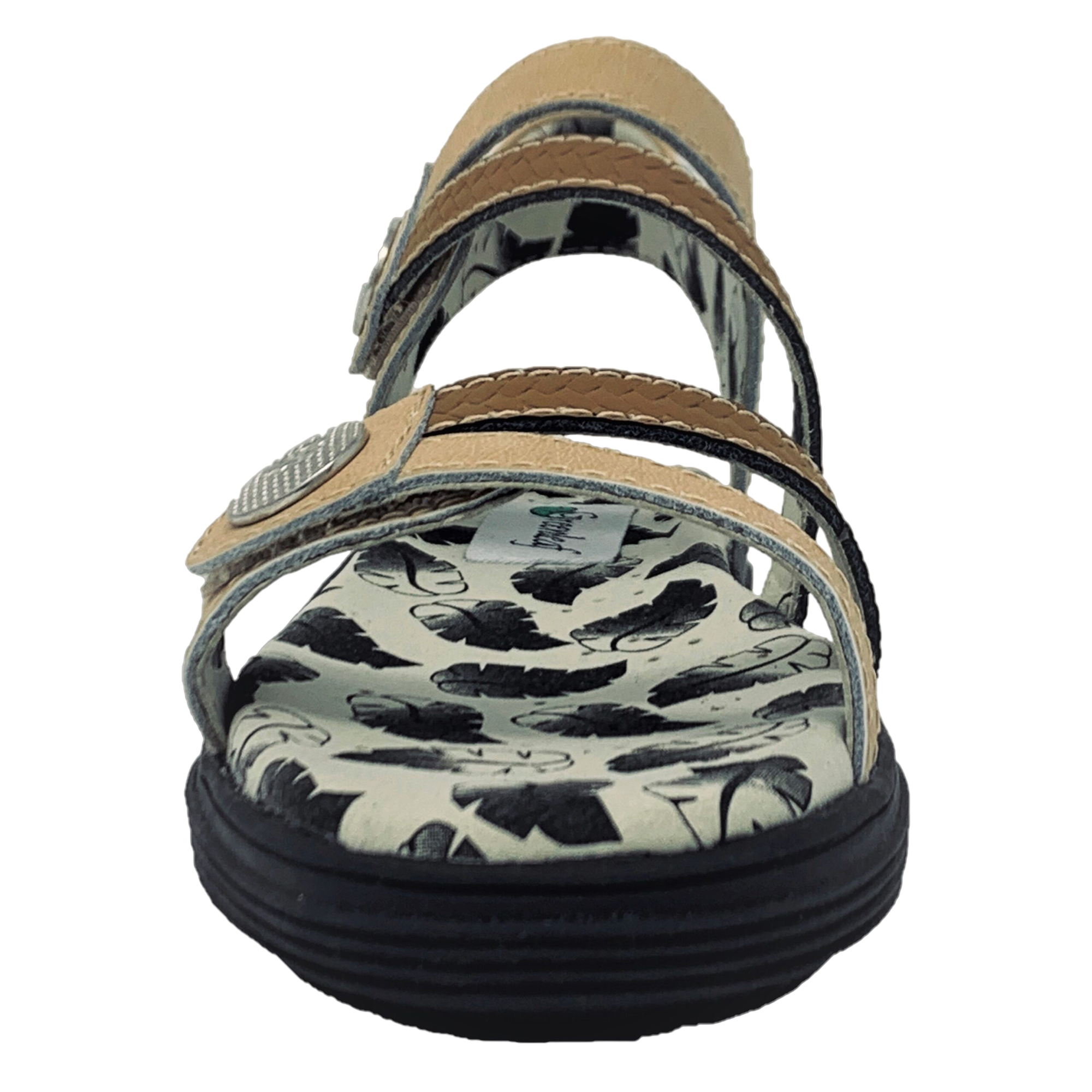 Unity Women's Spikeless Golf Sandal - Beige