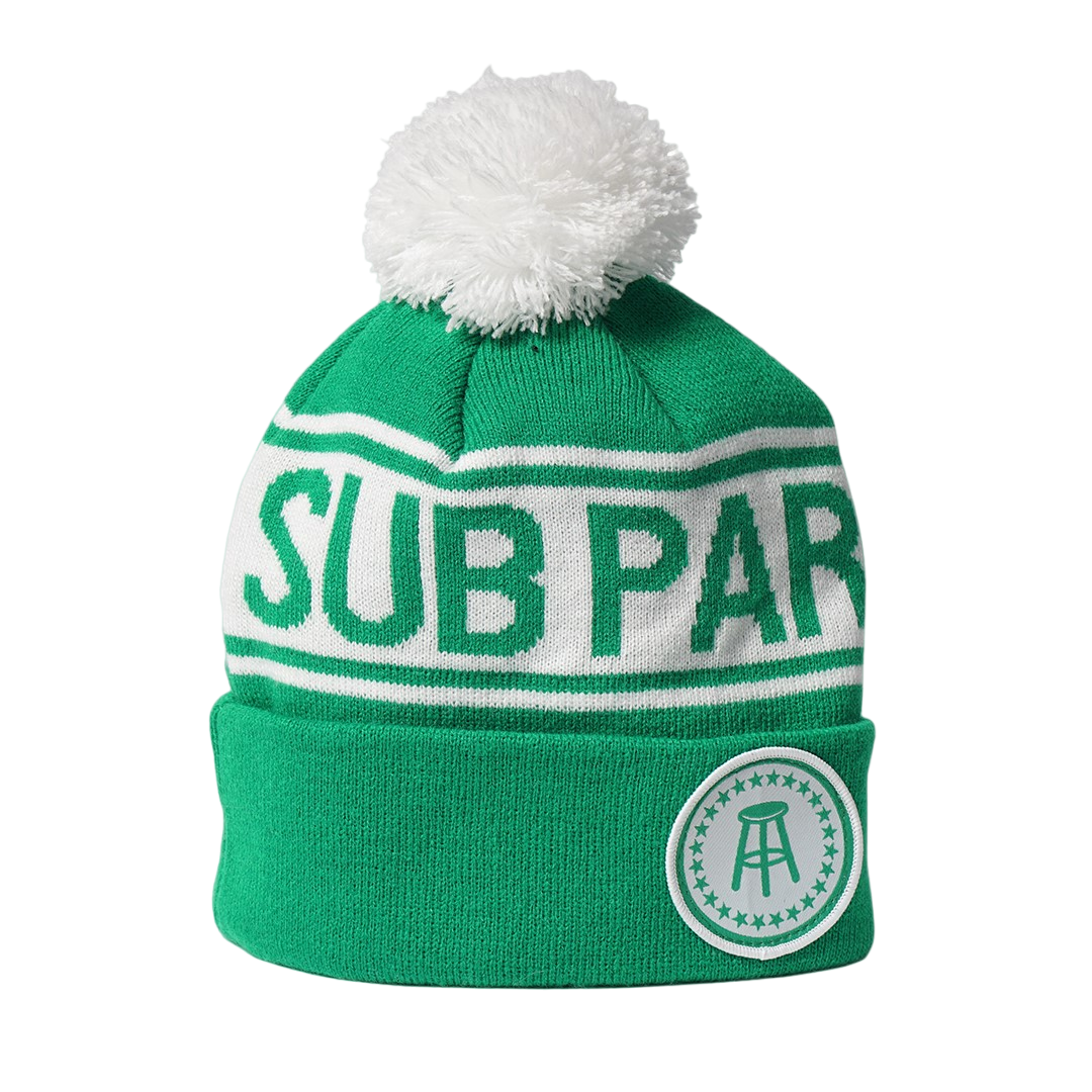"Word" Golf Pom Beanie
